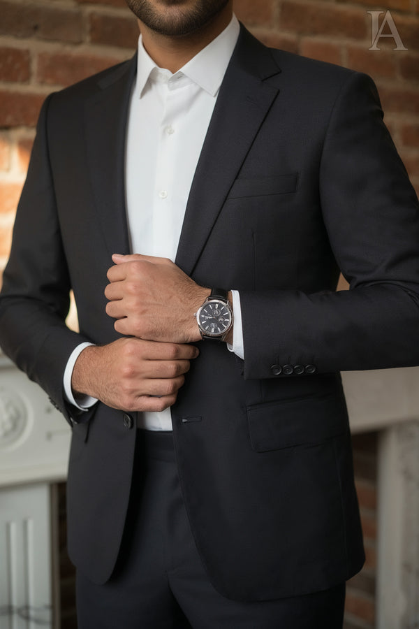 CHARCOAL TWO PIECE SUIT