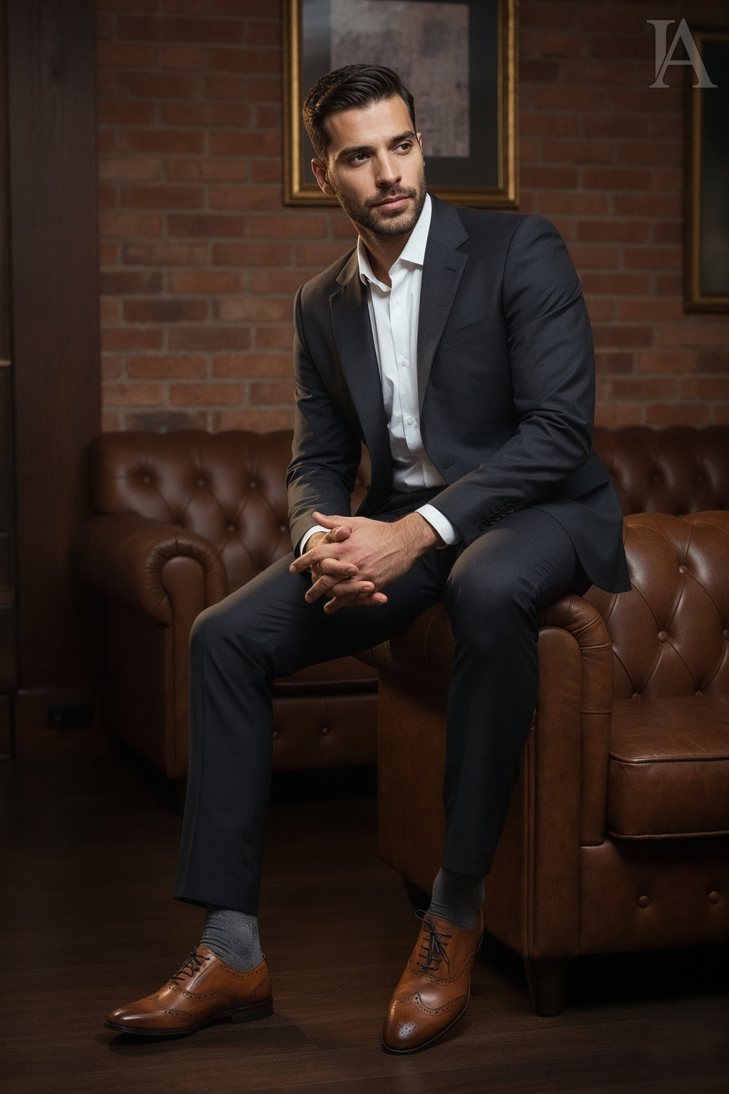 CHARCOAL TWO PIECE SUIT