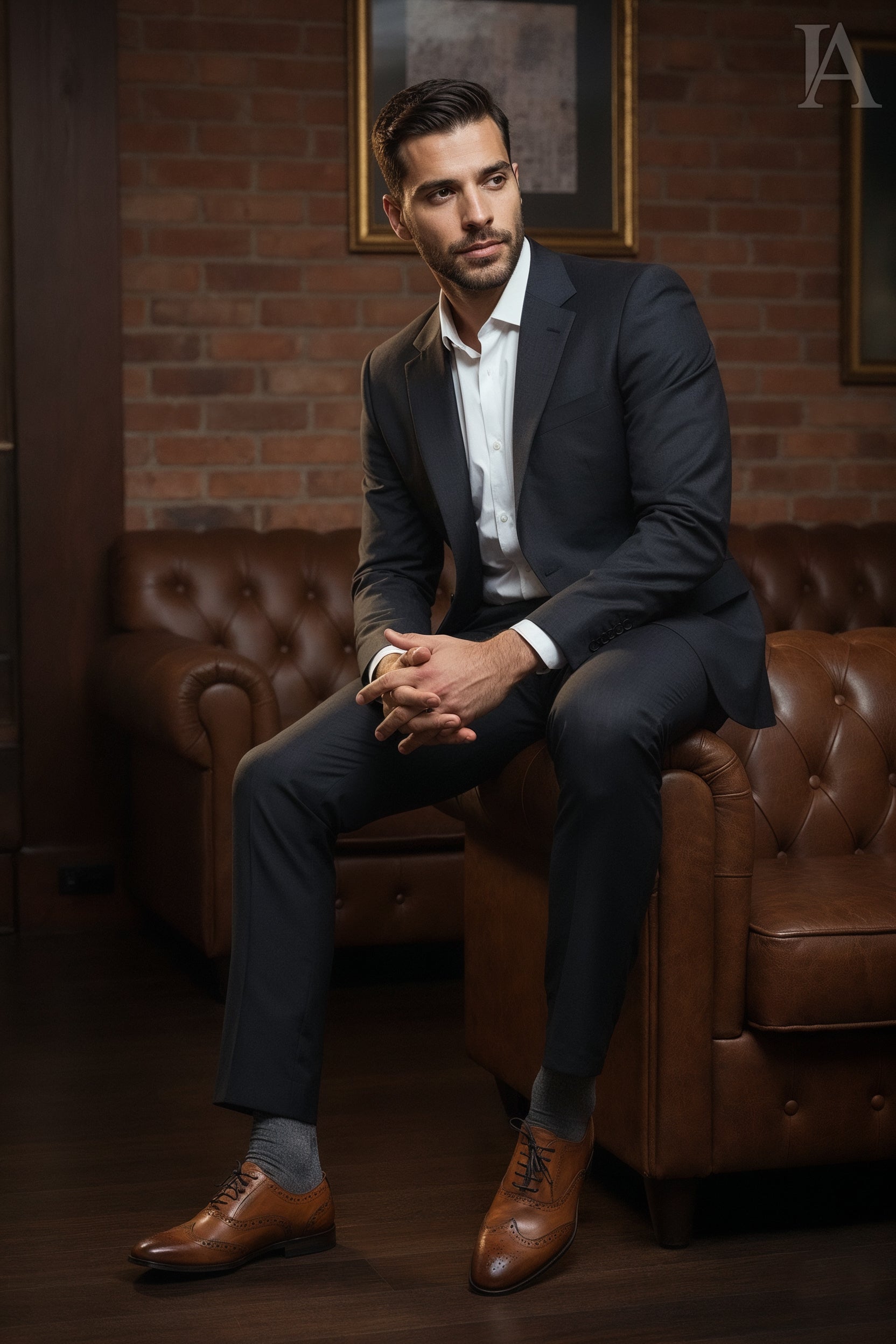 CHARCOAL TWO PIECE SUIT