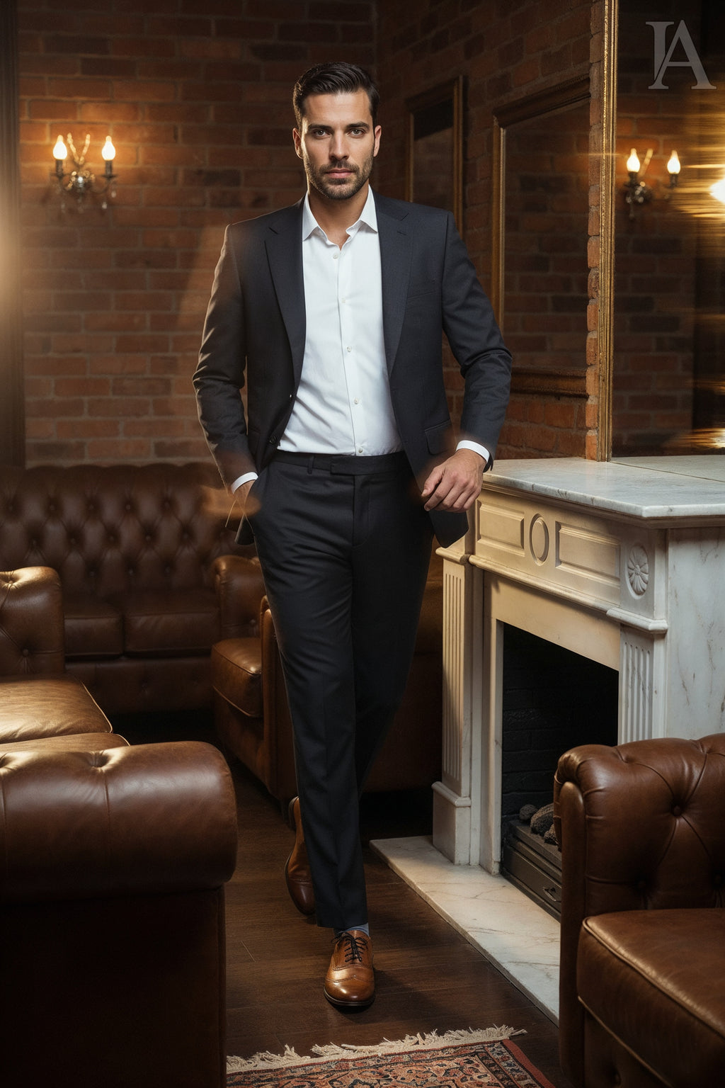 CHARCOAL TWO PIECE SUIT