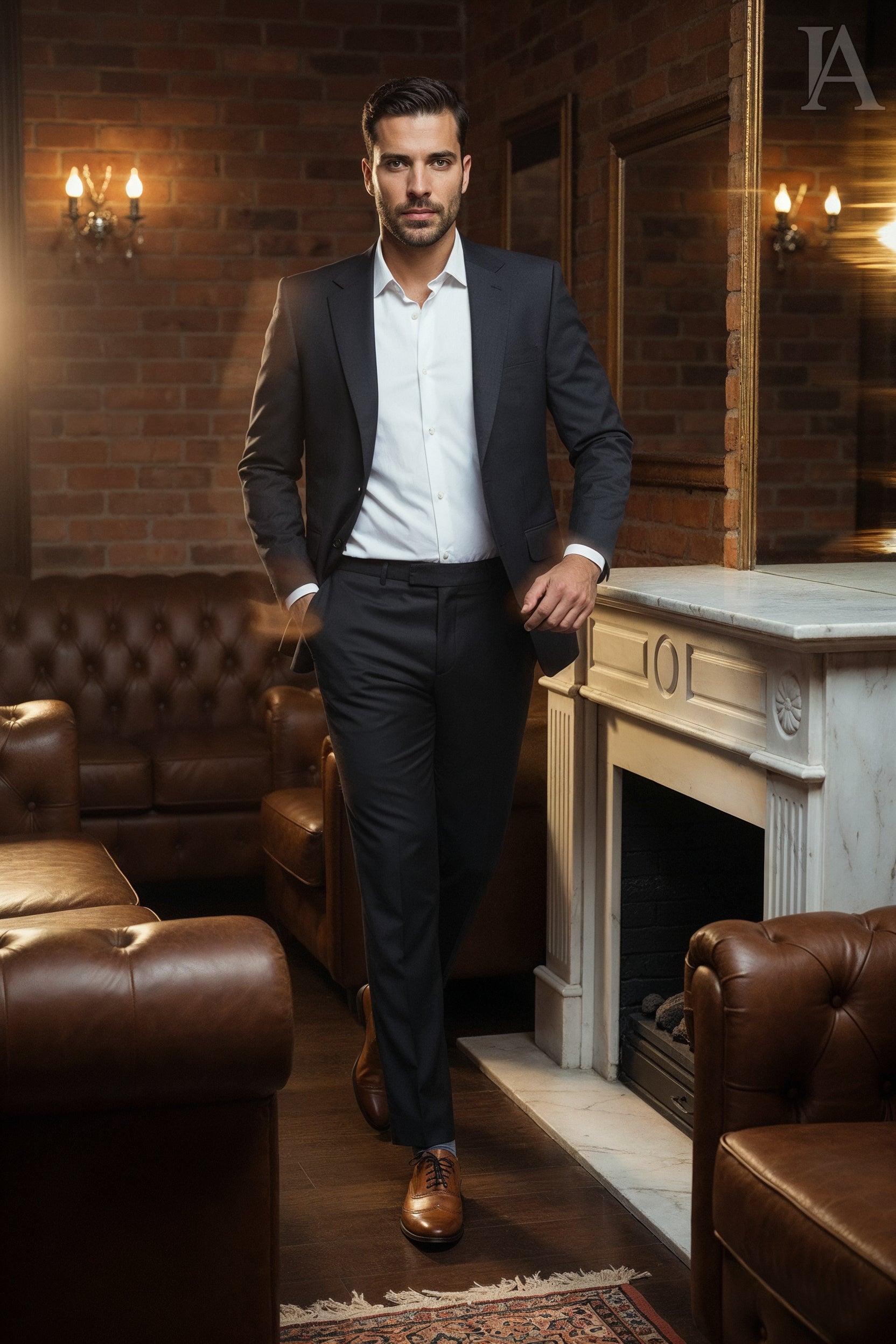 CHARCOAL TWO PIECE SUIT