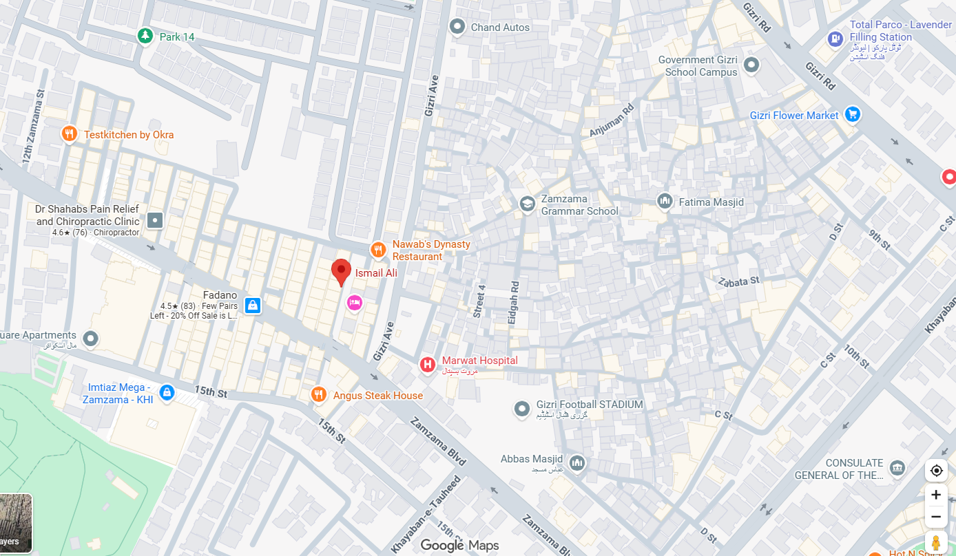 Map location