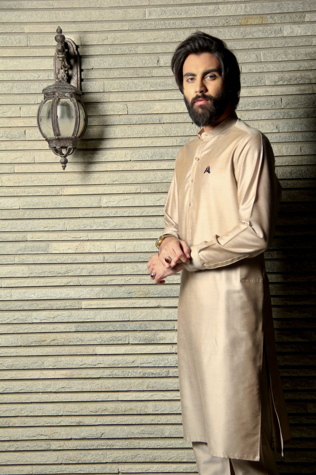 CLASSIC BEIGE KURTA PAJAMA