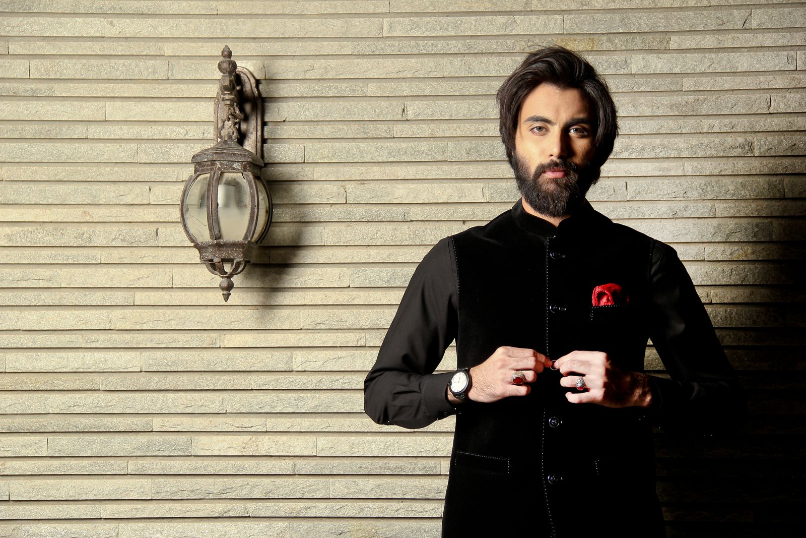 CLASSIC BLACK WAISTCOAT SUIT