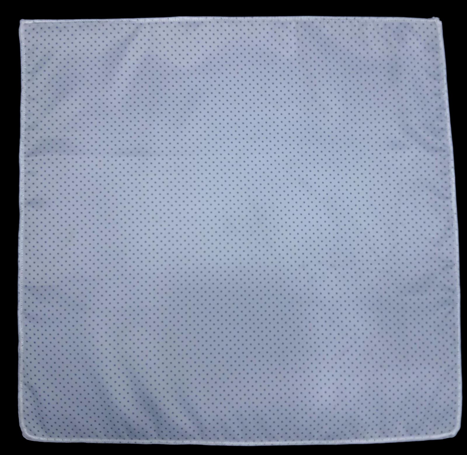 CLASSIC SKY BLUE MICRO DOT POCKET SQUARE