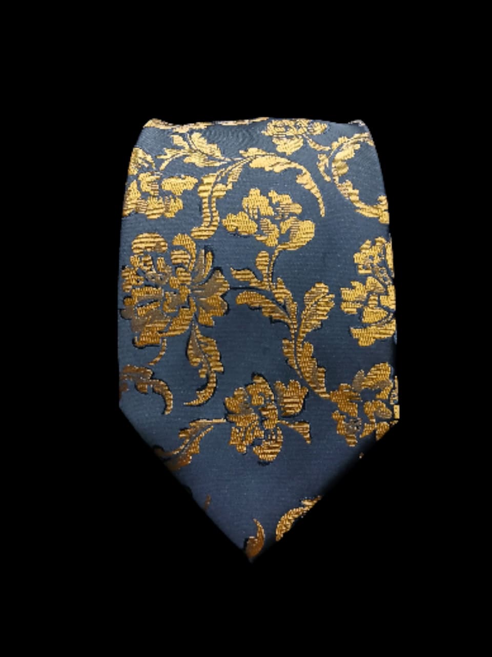 ROYAL GOLD FLORAL TIE