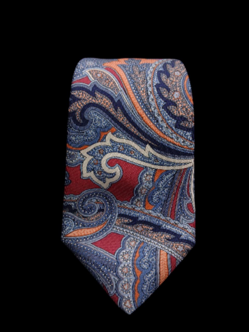 HERITAGE PAISLEY RUST TIE