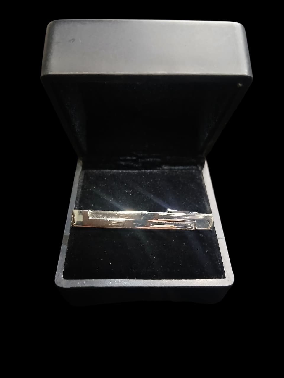 SILVER MIRROR CLASSIC TIE CLIP