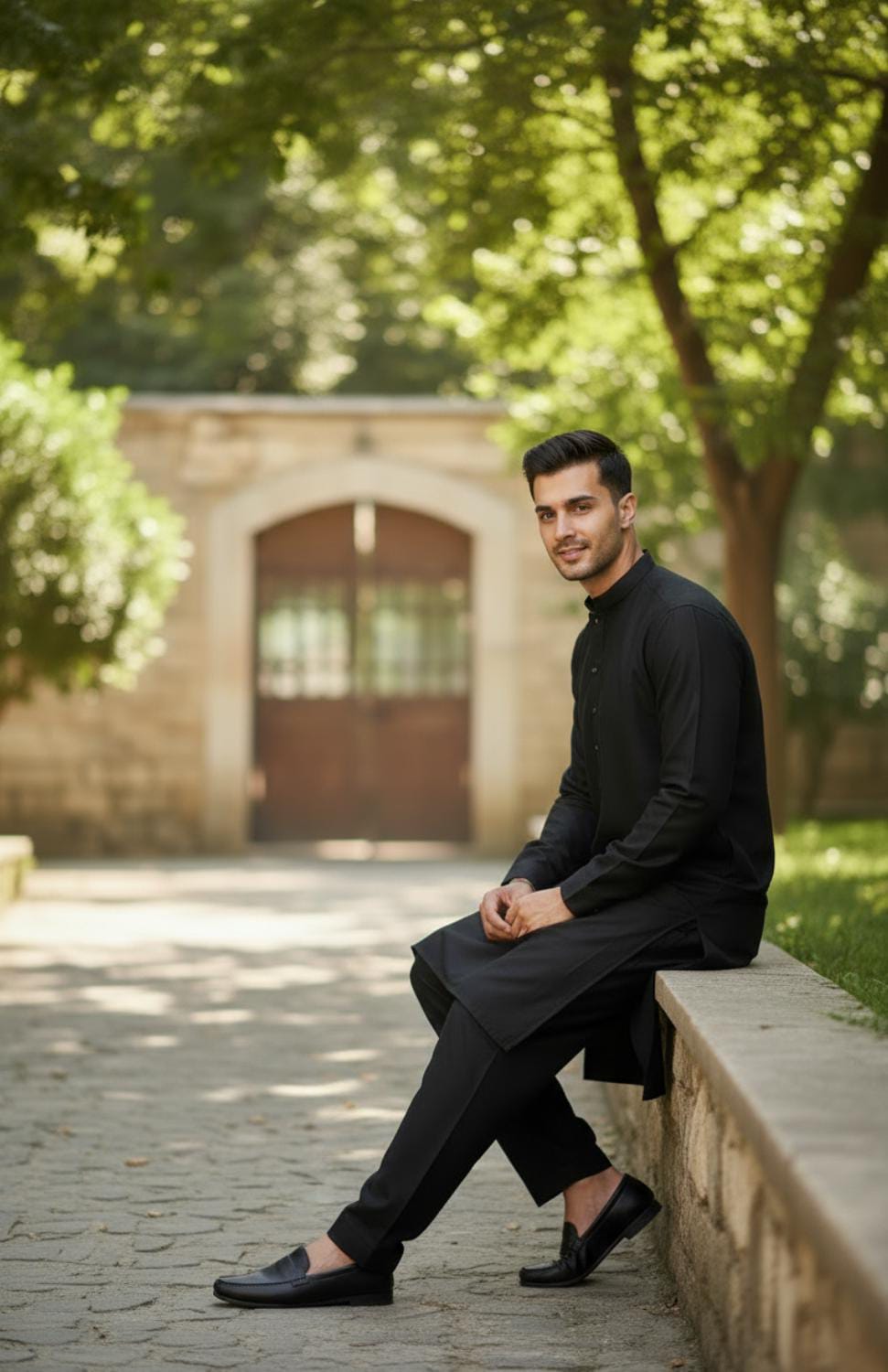 MIDNIGHT NOIR KURTA PAJAMA