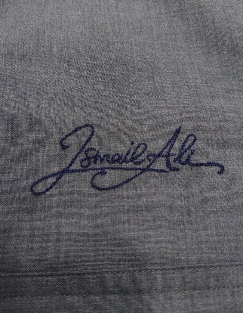 Men’s Slim Fit Grey Long Sleeve Casual Shirt