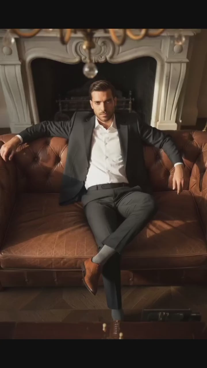 CHARCOAL TWO PIECE SUIT