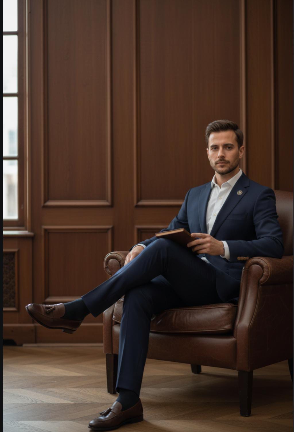 MIDNIGHT NAVY CLASSIC TWO PIECE SUIT