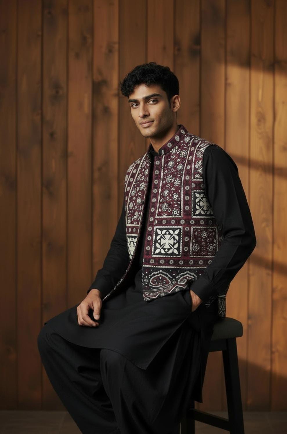 AJRAK  WAISTCOAT
